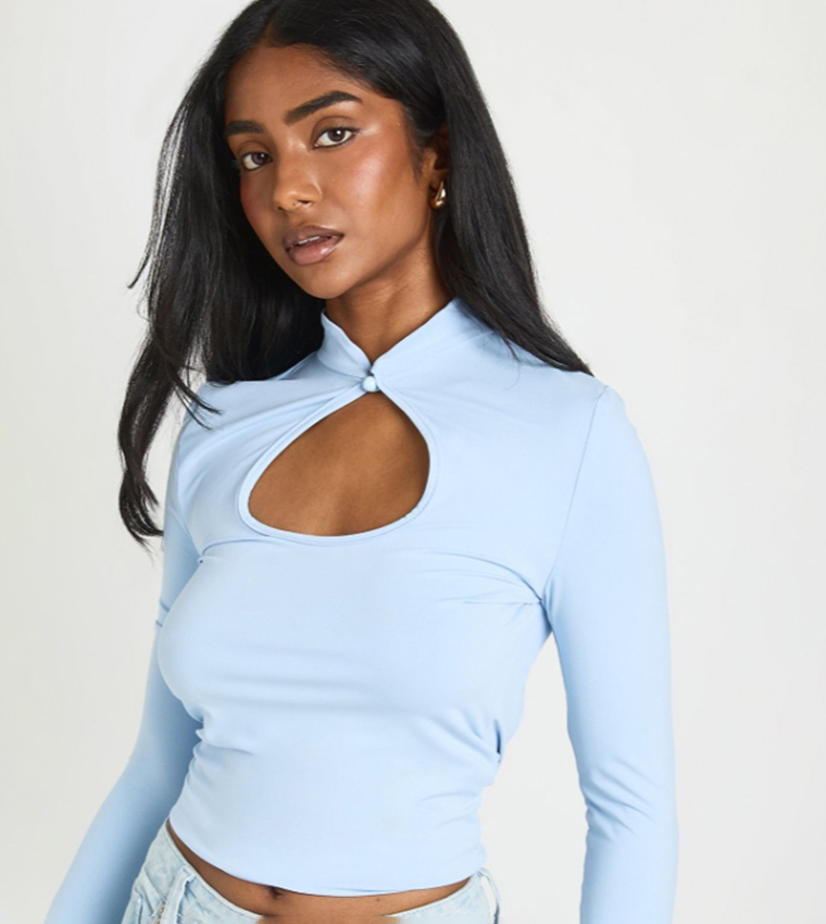 boohoo  Casual Tops - Blue Casual Tops