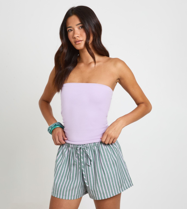 بوهو  توبات كاجوال  - بنفسجي  Casual Tops