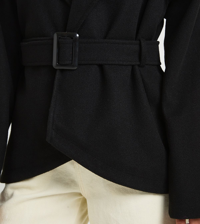boohoo  Overcoats - BLACK Overcoats