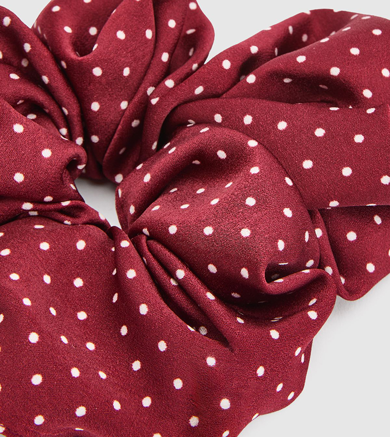 Polka Dots Oversized Scrunchie