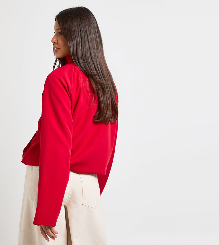 Funnel Neck Bomber Jacket