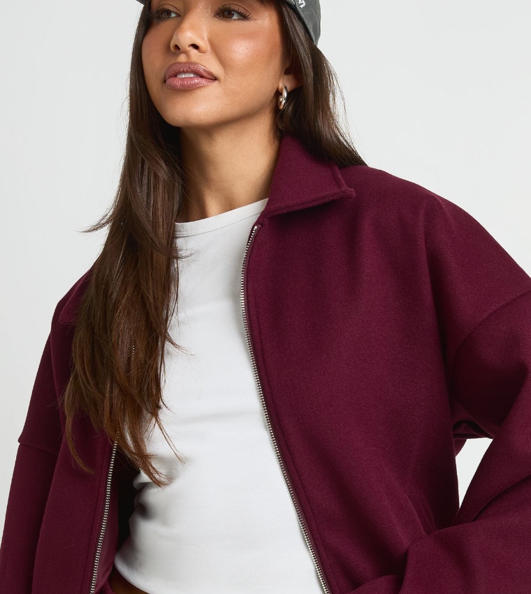 boohoo  Casual Jackets - Red Casual Jackets
