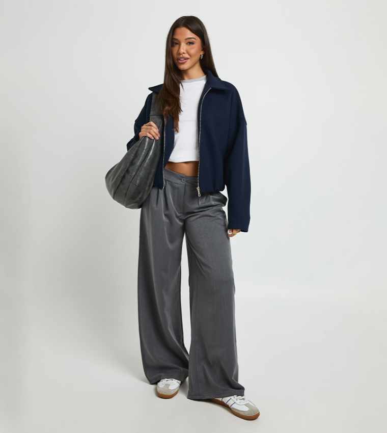 boohoo  Casual Jackets - Navy Casual Jackets