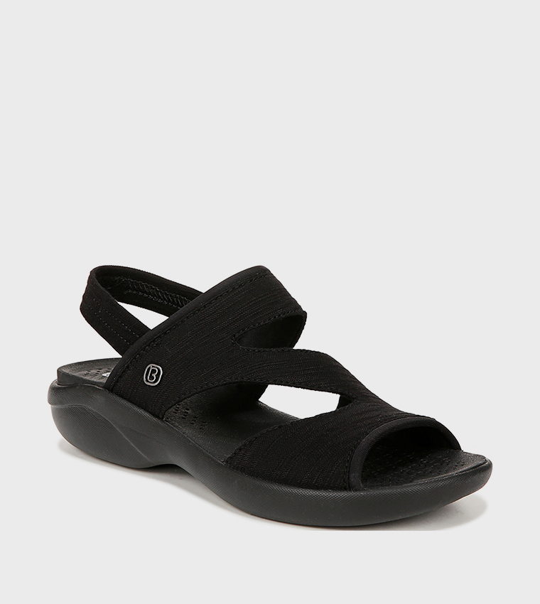 CLEO Textured Slingback Comfort Sandals