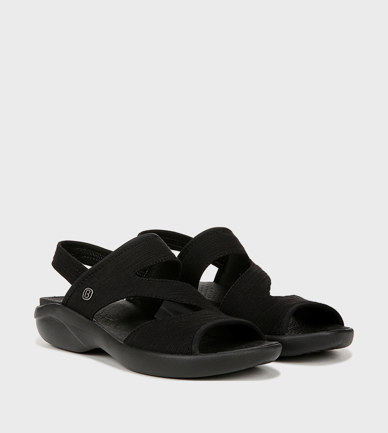 CLEO Textured Slingback Comfort Sandals