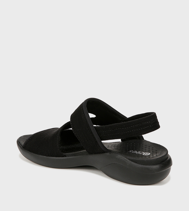 CLEO Textured Slingback Comfort Sandals
