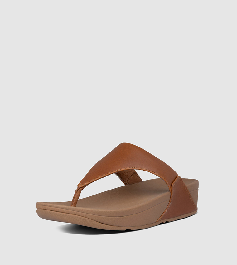 Lulu Leather Toe Post