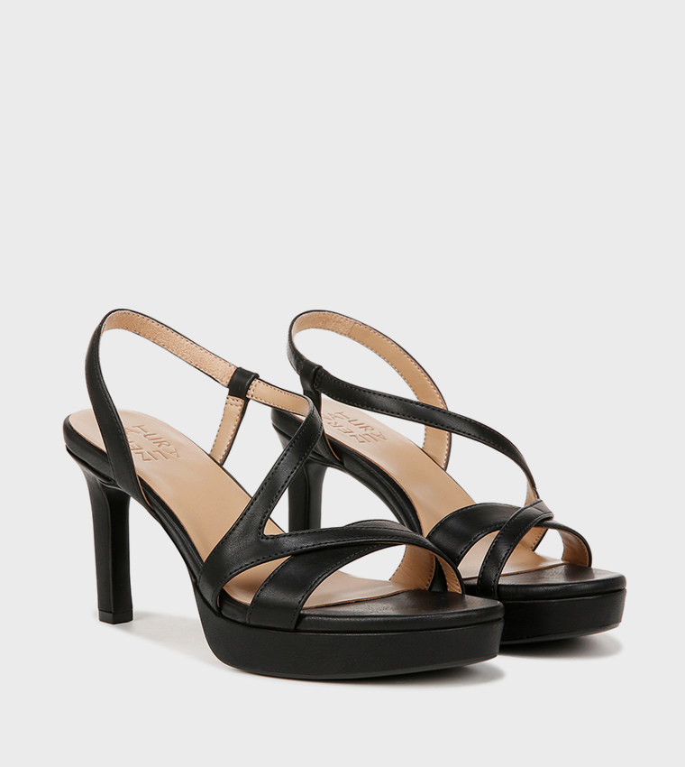 ABBY Criss-Cross Heel Sandals