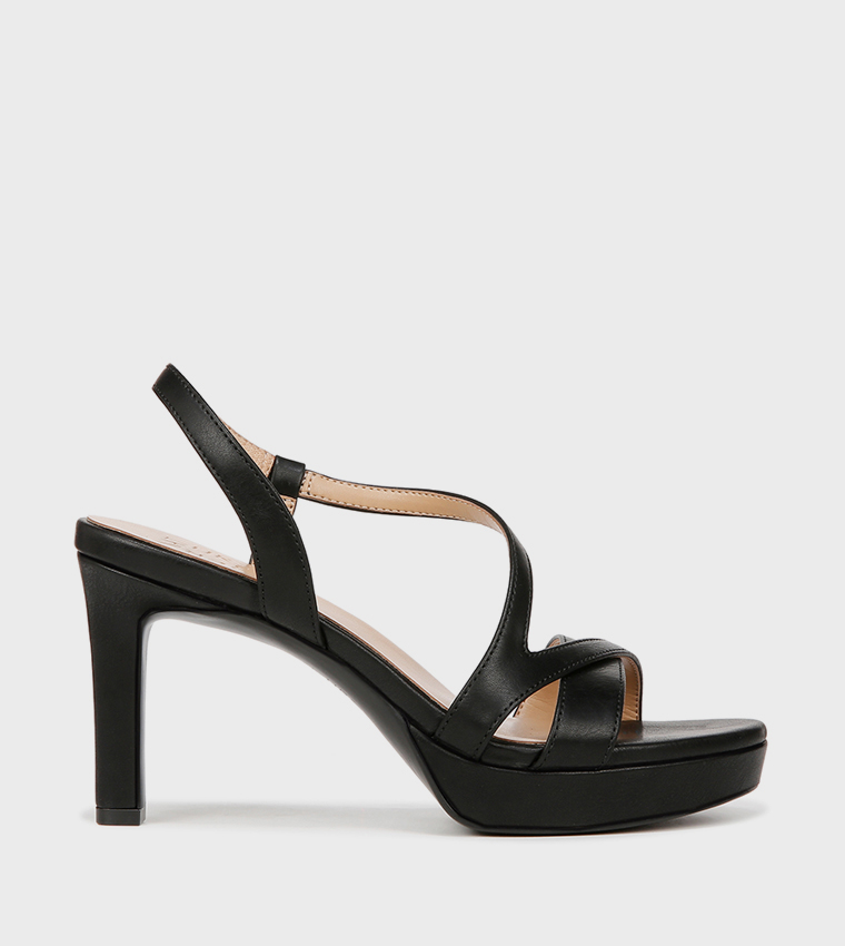ABBY Criss-Cross Heel Sandals