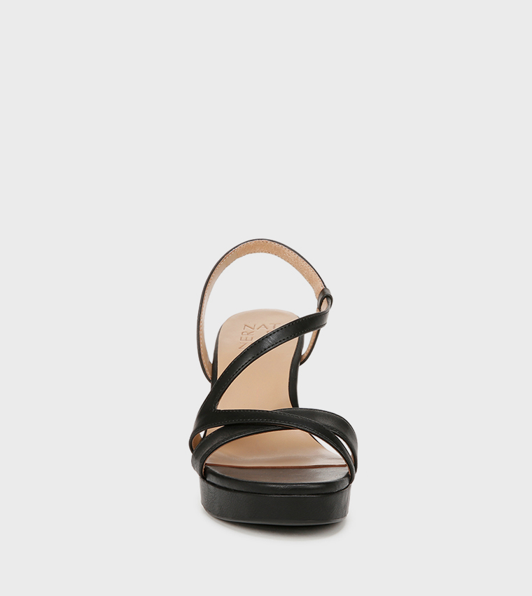 ABBY Criss-Cross Heel Sandals