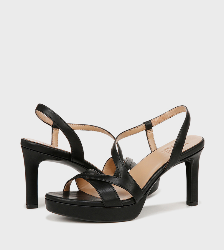 ABBY Criss-Cross Heel Sandals