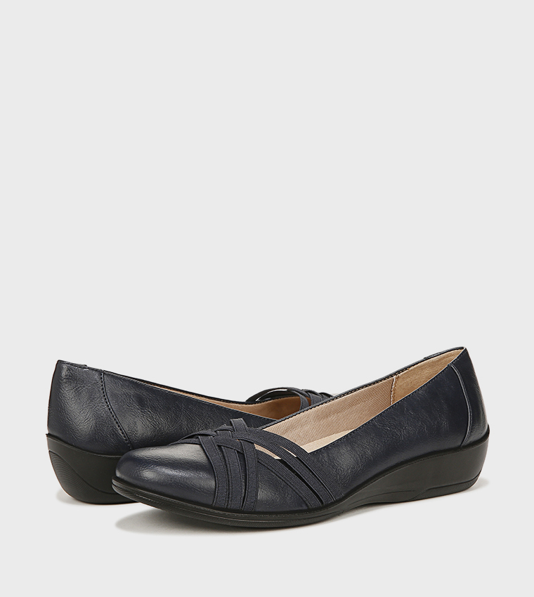 NAINCREDIBLE-2 Low Wedge Ballerinas