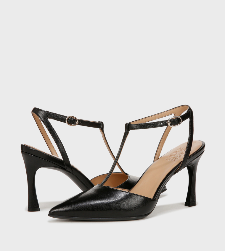 NAASTRID Ankle Strap Pumps