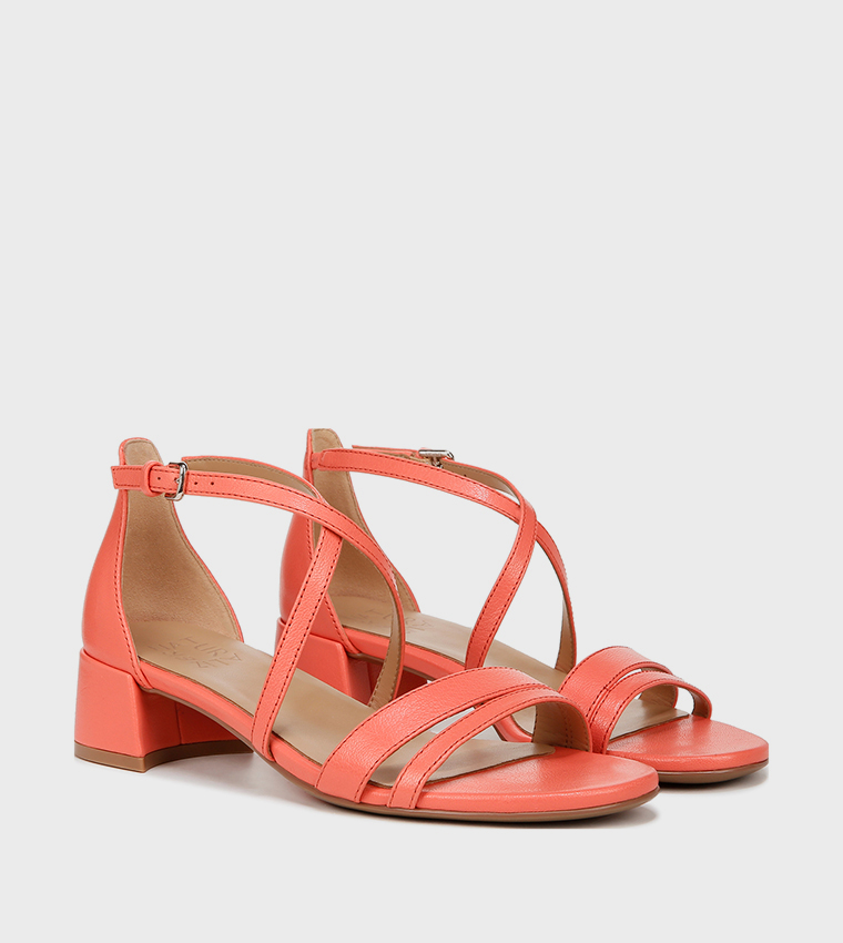 JUNE Strappy Block Heel Sandals