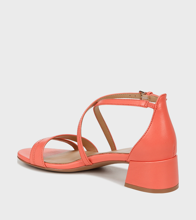 JUNE Strappy Block Heel Sandals