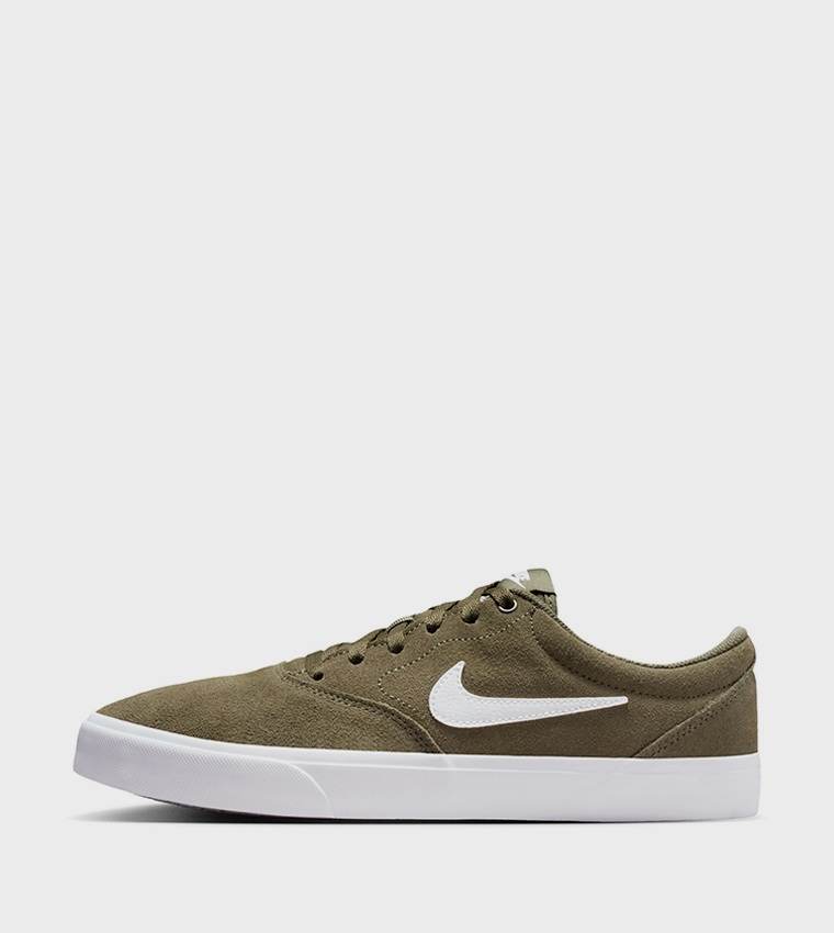 CHARGE Suede Lace-Up Sneakers