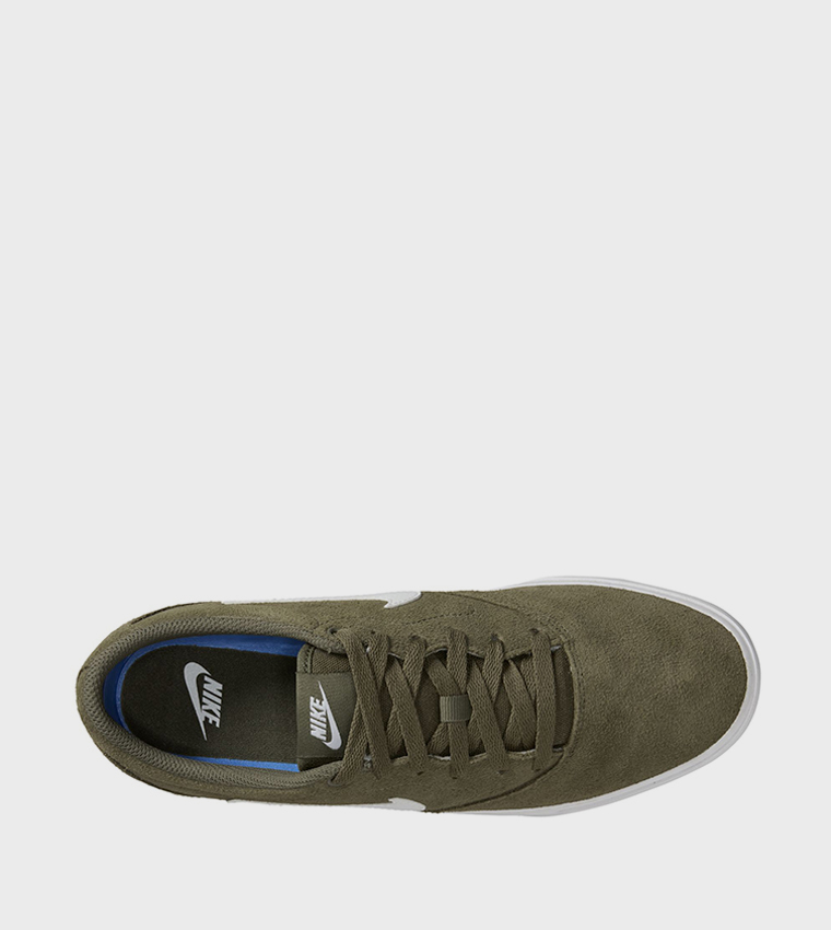 CHARGE Suede Lace-Up Sneakers