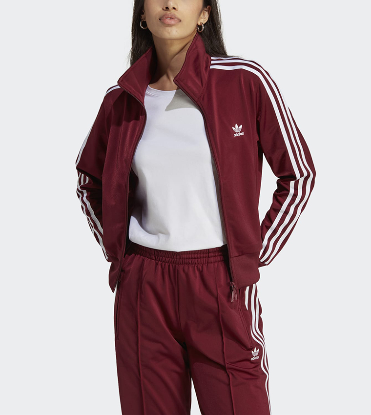 جاكيت مخطط بأكمام طويلة 