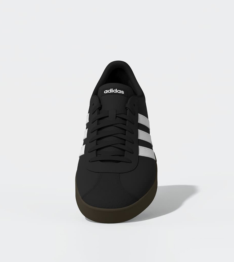 VL COURT BASE Stripe Detail Lace-Up Sneakers