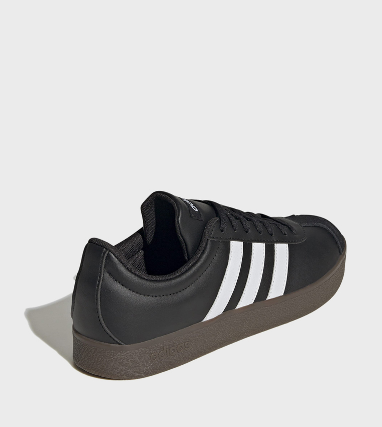 VL COURT BASE Stripe Detail Lace-Up Sneakers