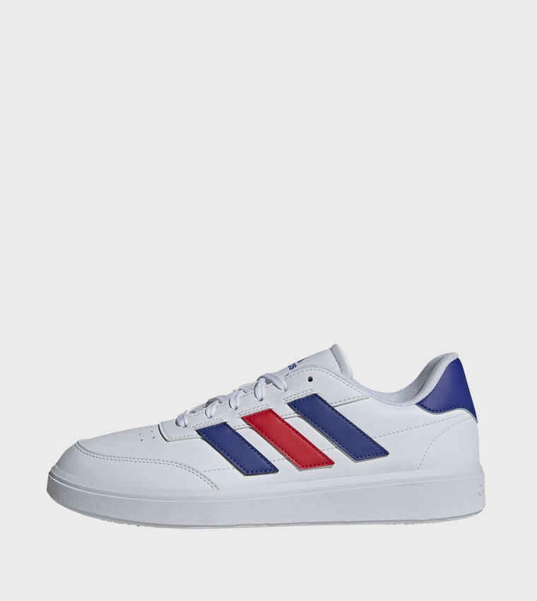 COURTBLOCK Stripe Detail Lace-Up Sneakers