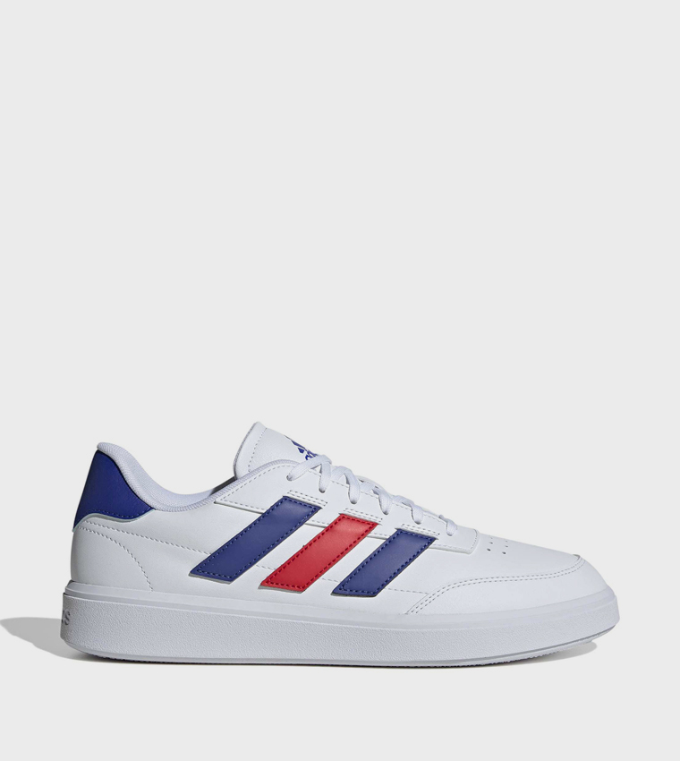 COURTBLOCK Stripe Detail Lace-Up Sneakers