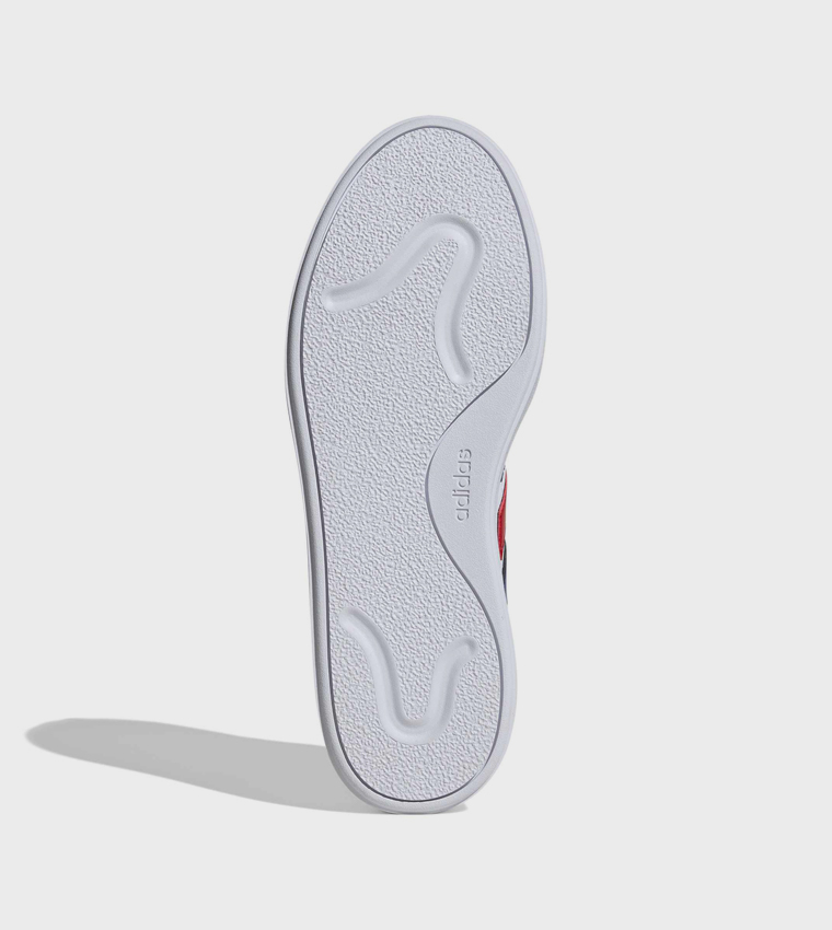 COURTBLOCK Stripe Detail Lace-Up Sneakers