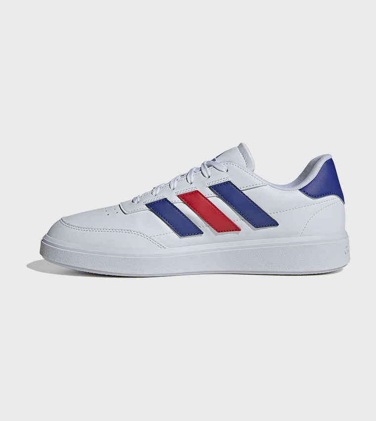 COURTBLOCK Stripe Detail Lace-Up Sneakers
