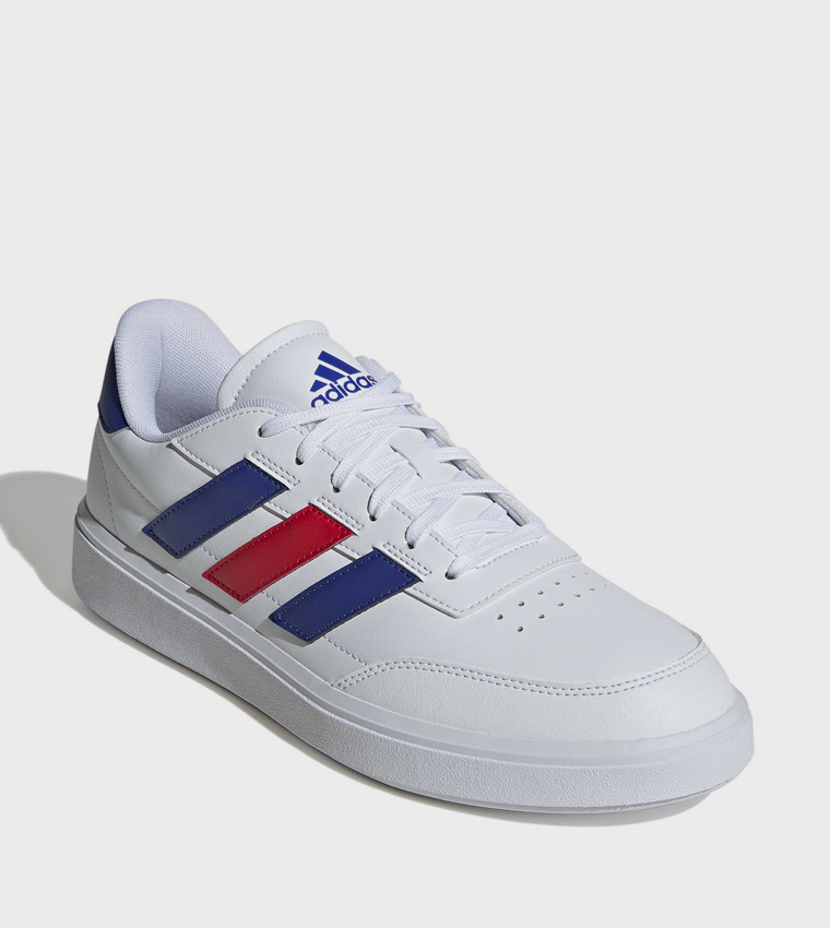 COURTBLOCK Stripe Detail Lace-Up Sneakers