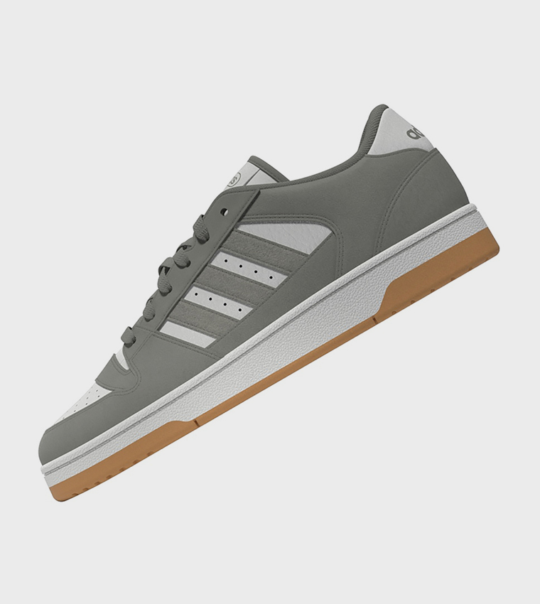 BREAK START Stripe Detail Lace-Up Sneakers