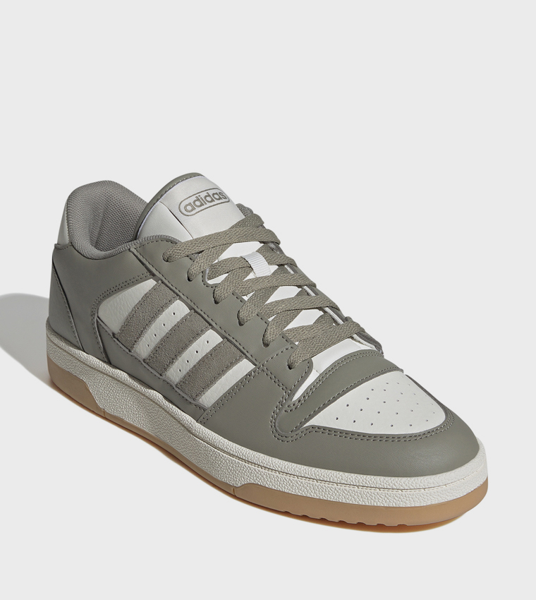 BREAK START Stripe Detail Lace-Up Sneakers