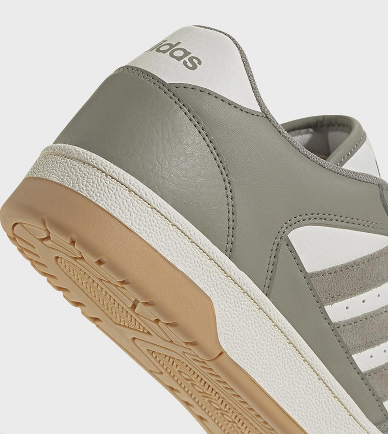 BREAK START Stripe Detail Lace-Up Sneakers