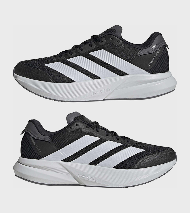 DURAMO SPEED 2 Stripe Detail Lace-Up Running Shoes