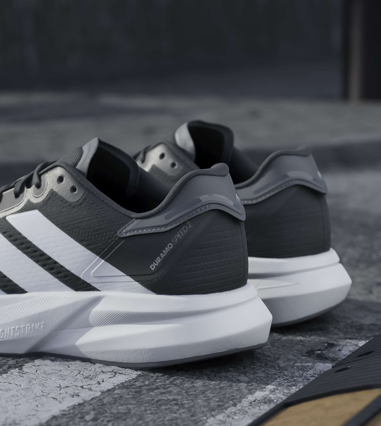 DURAMO SPEED 2 Stripe Detail Lace-Up Running Shoes