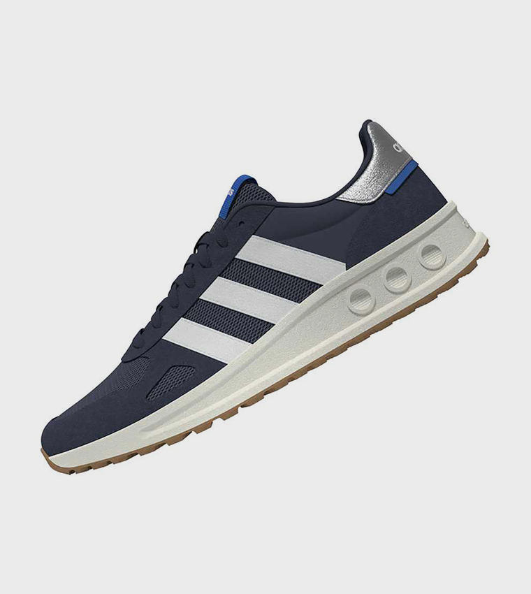 RUN 84 Stripe Detail Lace-Up Shoes