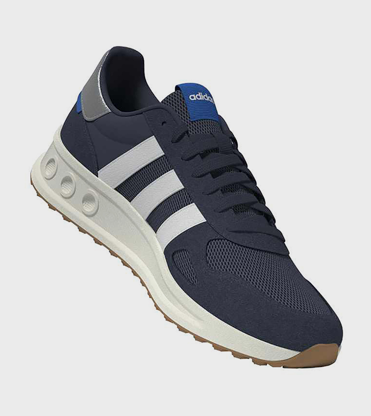 RUN 84 Stripe Detail Lace-Up Shoes