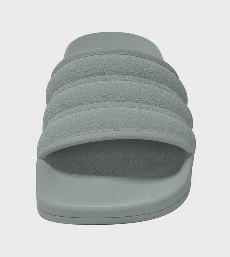 ADILETTE NOSHOWER Textured Lace-Up Sneakers