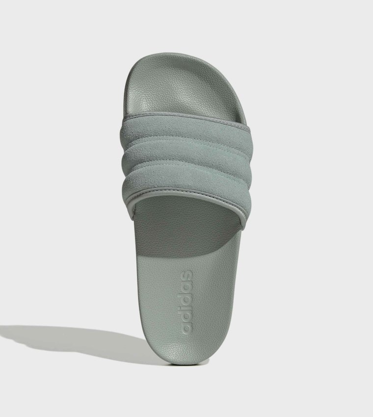 ADILETTE NOSHOWER Textured Lace-Up Sneakers