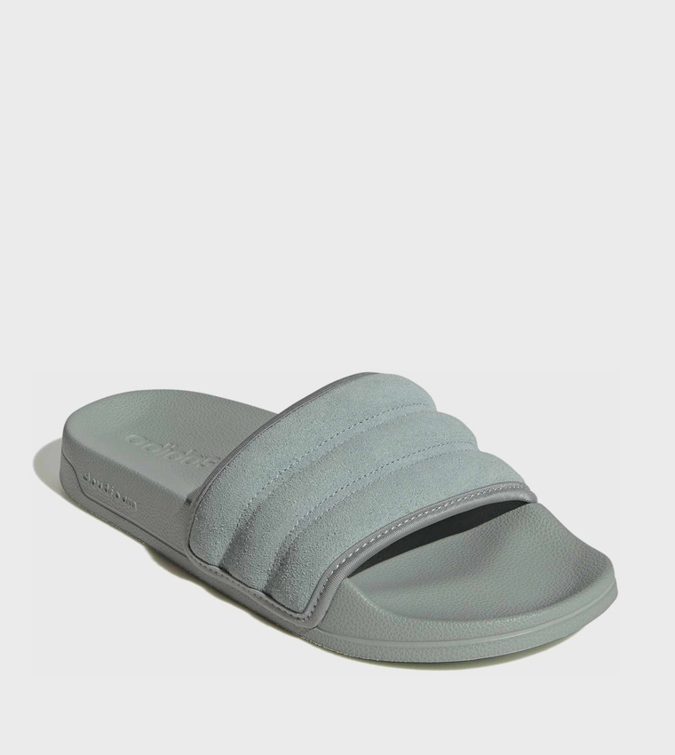 ADILETTE NOSHOWER Textured Lace-Up Sneakers