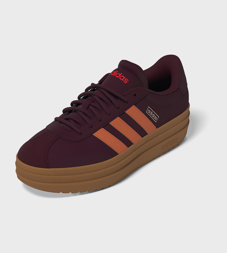 VL COURT BOLD Stripe Detail Platform Sneakers