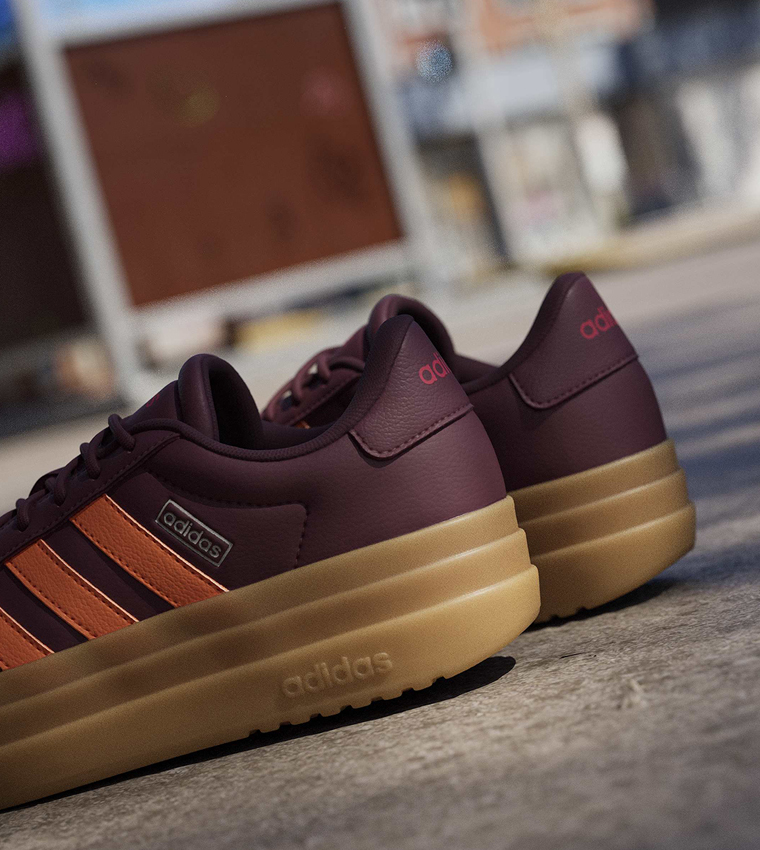 VL COURT BOLD Stripe Detail Platform Sneakers