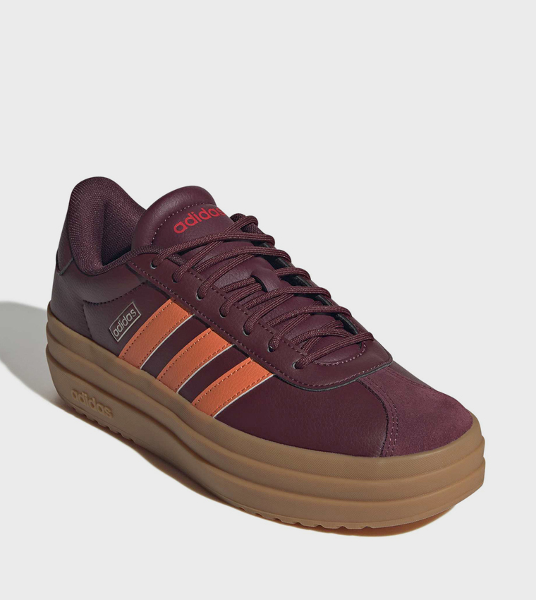 VL COURT BOLD Stripe Detail Platform Sneakers