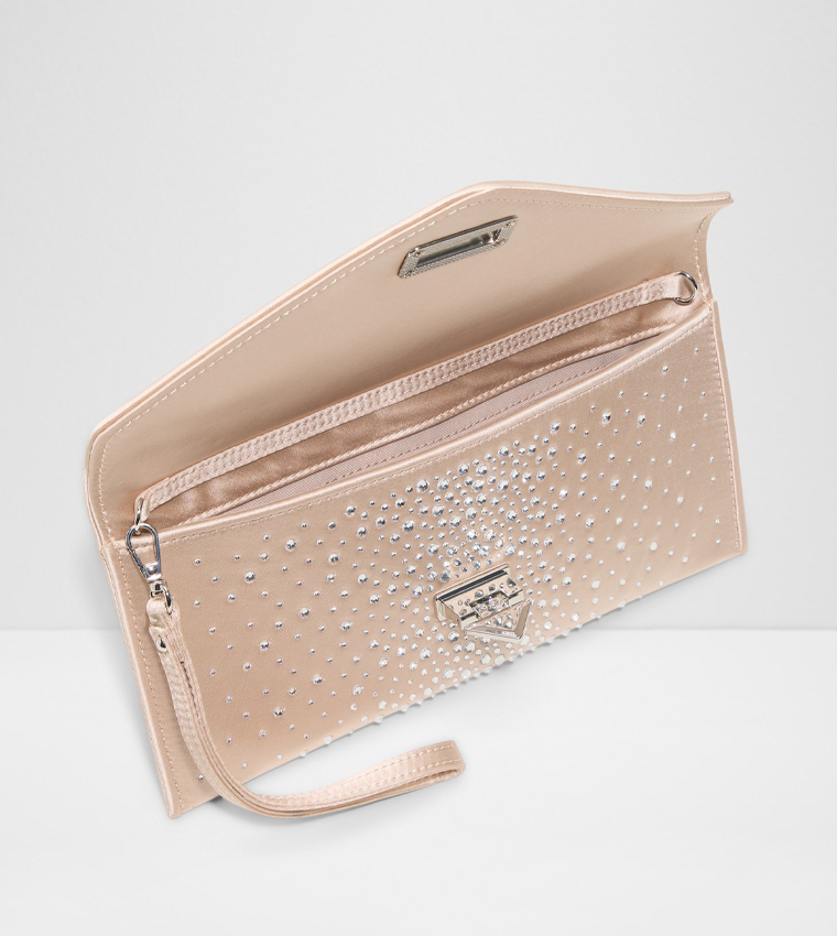 IILIANA Embellished Envelop Clutch