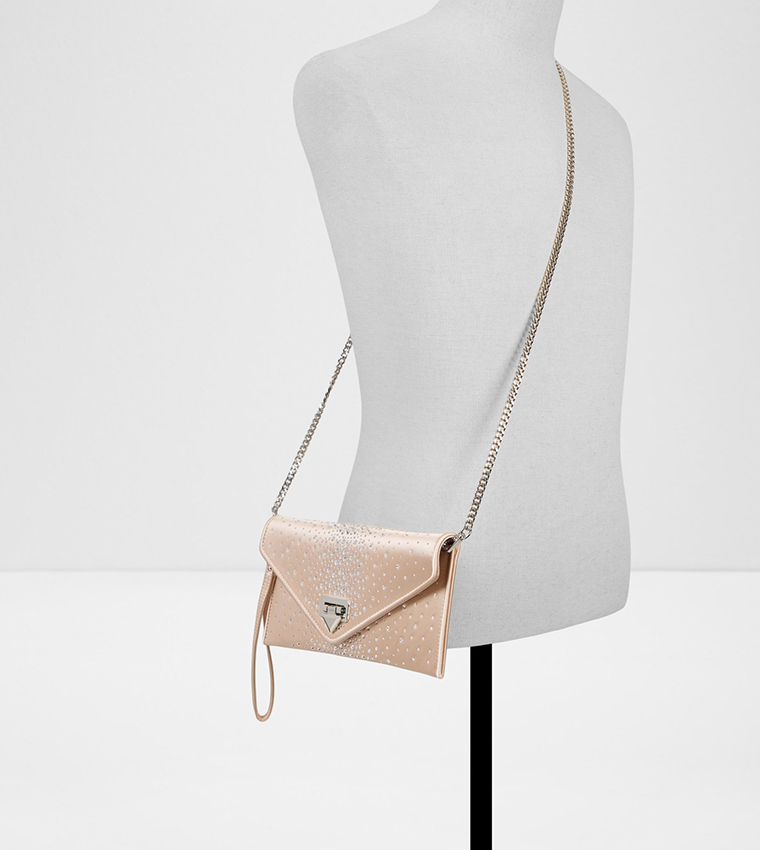 IILIANA Embellished Envelop Clutch