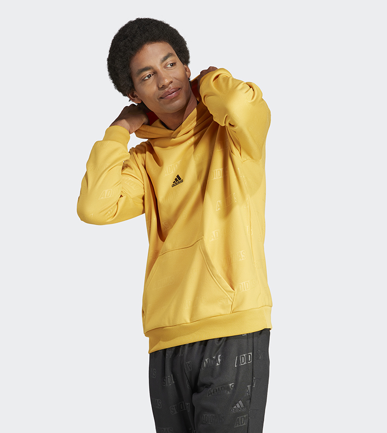 Logo Printed Long Sleeves Hoodie