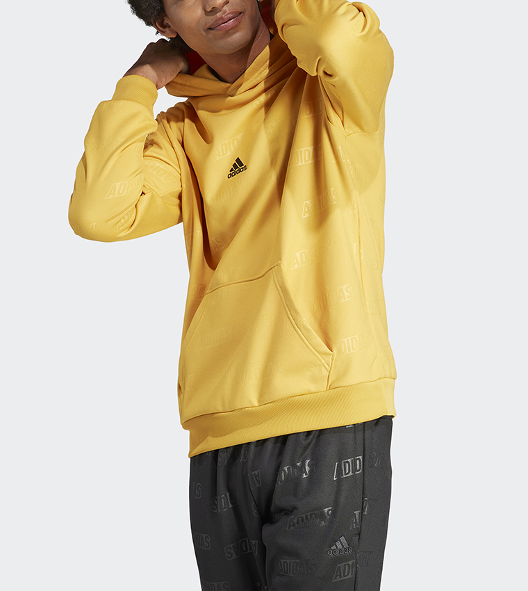 Logo Printed Long Sleeves Hoodie