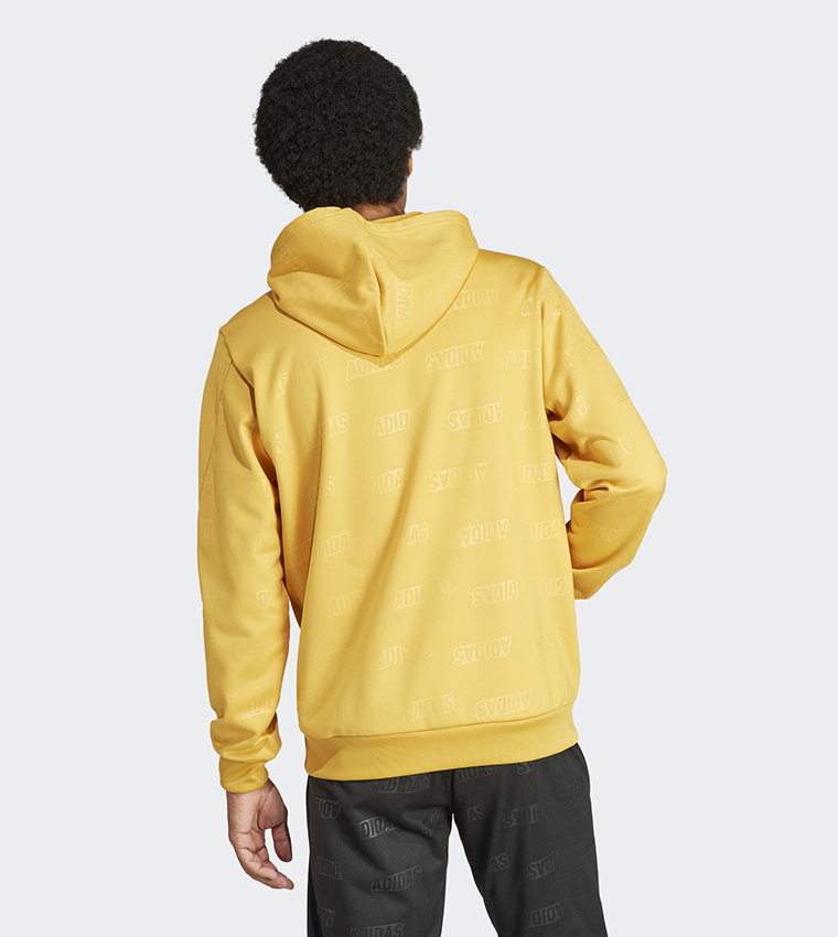Logo Printed Long Sleeves Hoodie