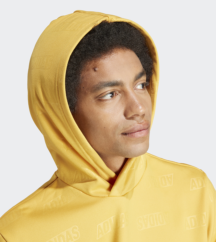 Logo Printed Long Sleeves Hoodie