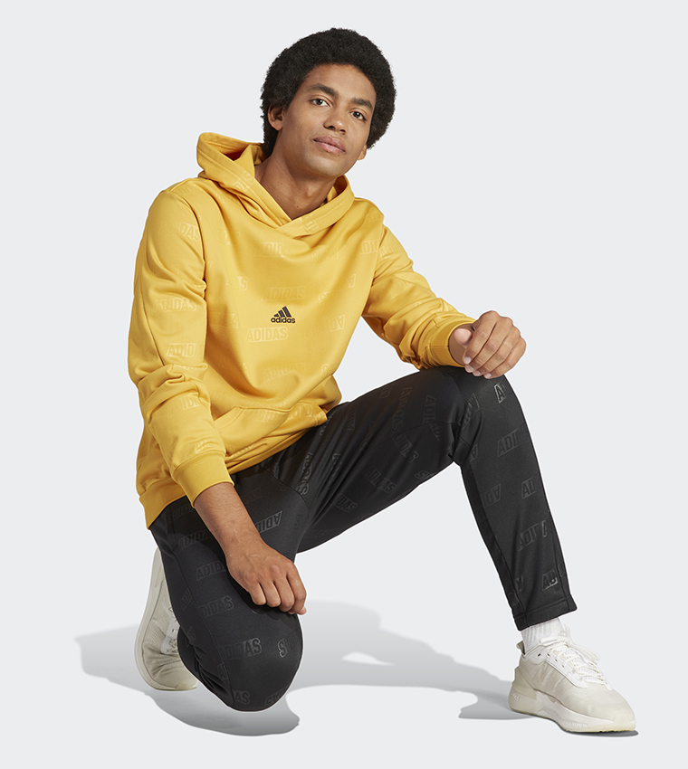 Logo Printed Long Sleeves Hoodie