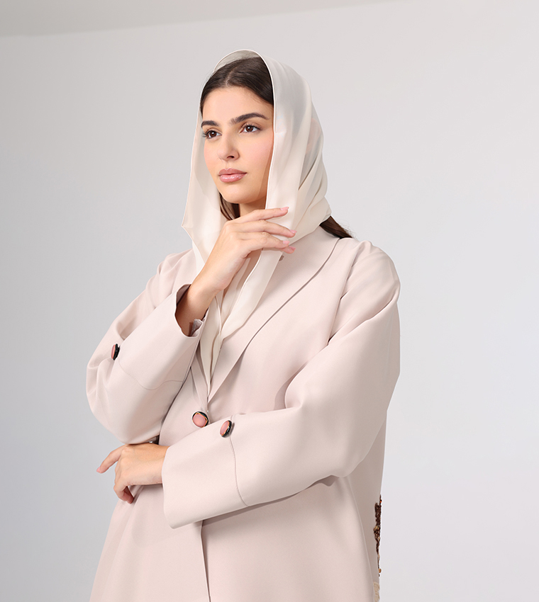 عباية سادة بياقة لابل 